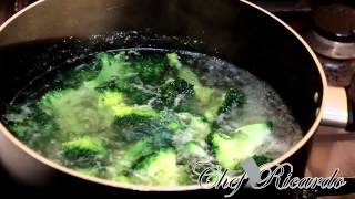 How To Cook Broccoli At Home  Recipes By Chef Ricardo [upl. by Ijan125]