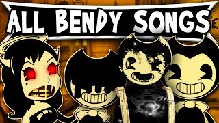 All Bendy Songs TryHardNinja [upl. by Nine]