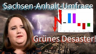 Umfrage SachsenAnhalt ENTSORGT die Grünen [upl. by Annaegroeg]