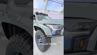 A hellcat powered Tacoma 🤪 or is it a Tundra 🤔 sema semashow sema2024 trdpro offroad [upl. by Calvina]