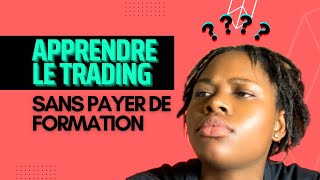 APPRENDRE GRATUITEMENT LE TRADING EN 2024 [upl. by Ennazor]