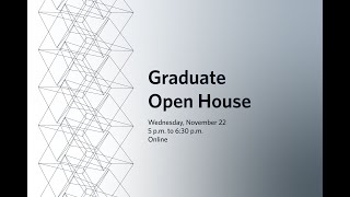 Graduate Open House 2023  UBC SALA [upl. by Esinal769]