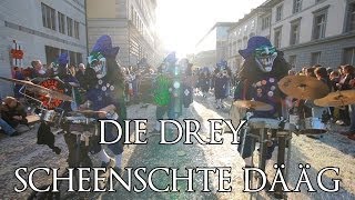 Die drey scheenschte Dääg  Fasnacht Basel 2014 [upl. by Enymsaj170]