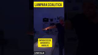 Lámpara Scialitica lumináriaslamparaselectricidad [upl. by Buckden]