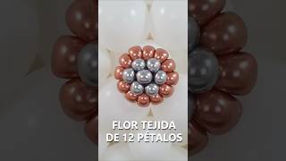 🌸FLOR DE GLOBOS DE 12 PÉTALOS shorts diy decoracionesconglobos globoflexia decoracionconglobos [upl. by Denton]