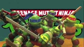 TMNT 2013 Stop Motion S01E04 The Trap [upl. by Eelrebma]