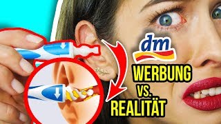 WERBUNG vs REALITÄT NEUE DM PRODUKTE 2018 im LIVE TEST 😳 amp CRAZY AMAZON MAKEUP [upl. by Sualkin]