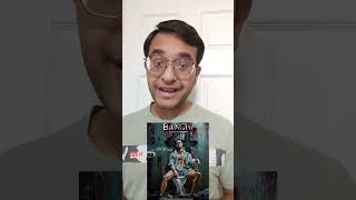 Baaghi 4 movie poster Reaction  Films Reaction  Arisudan Raval [upl. by Reifinnej]