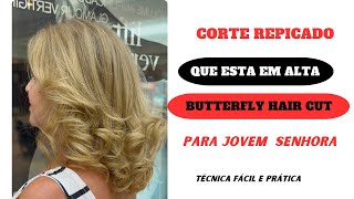 Como fazer o corte Butterfly [upl. by Uriel240]