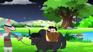 Tibetan CartoonKids Song  Tree གངས་ཅན་བྱིས་གླུ། ཕ་རོལ་གན་ན་སྡོང་བོ་ཞིག [upl. by Savil]