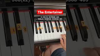 The Entertainer  Piano Tutorial [upl. by Yemar]