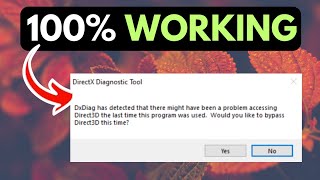 How to Run DirectX Diagnostic Tool DxDiag exe to Fix DirectX Errors in Windows 11 [upl. by Recnal]