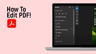 How to Edit PDF Using Adobe Acrobat LATEST [upl. by Graehme663]