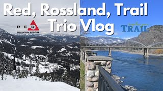 Vlog 6 Red Mountain Rossland and Trail [upl. by Smiga581]