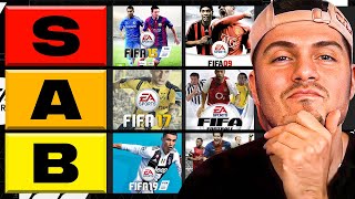 Ranking the BEST FIFA Games Since 2004 [upl. by Nagrom]