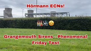 Grangemouth Sirens  Absolutely phenomenal Friday test 🏭🔊🤩 [upl. by Akcirred]