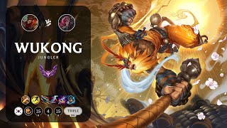 Wukong Jungle vs Vi  KR Master Patch 141 [upl. by Christy]