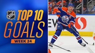 Top 10 Goals from Week 24 202324 NHL Season [upl. by Mortensen246]