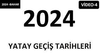 2024 YATAY GEÇİŞ TARİHLERİ 2024 BAHAR DÖNEMİ GEÇİŞ TARİHLERİ YATAY GEÇİŞ VİDEO4 [upl. by Codd]