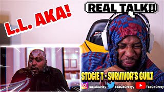 SOUTH AFRICA WHAT UP🇿🇦 Stogie T  Survivors Guilt Tribute Freestyle to AKA REACTION [upl. by Anilegna]