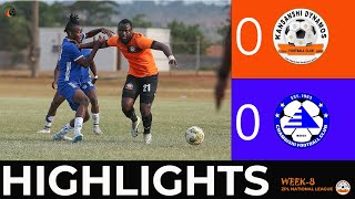 WEEK8 MATCH HIGHLIGHTS  KANSANSHI DYNAMOS VS CHAMBISHI ZPL NATIONAL LEAGUE [upl. by Gelasias]