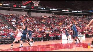 Iowa State Womens Basketball vs Rockhurst Exhibition 11611 [upl. by Etnahsal]