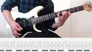 Asturias on Electric Guitar lesson w TAB [upl. by Binnie245]