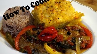 HOW TO MAKE JAMAICAN STYLE SLICE KING FISH RECIPE 2017 [upl. by Avrenim]