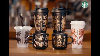 Limited Edition Manish Malhotra  Starbucks merchandise collection [upl. by Kravits]