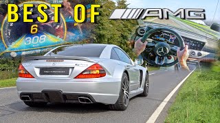 TOP 16  FASTEST AMG cars  100200 on AUTOBAHN [upl. by Barden771]