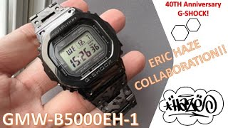 GShock GMWB5000EH1 ERIC HAZE [upl. by Deery]