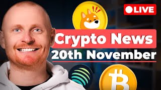 Crypto News November 20th Jupiter Airdrop Update  Bitcoin Hits new All Time High [upl. by Jacoby395]