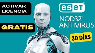 ACTIVA Licencia eset NOD32  30 días GRATIS  100  legal  sin virus [upl. by Halda199]