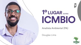 Concurso ICMBio entrevista com o 1º lugar cotas para o cargo de Analista Ambiental  Pará [upl. by Balfore]