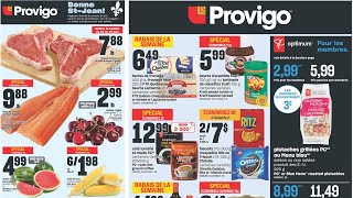 Circulaire Provigo Québec 🇨🇦  22 Juin  28 Juin [upl. by Cowles422]