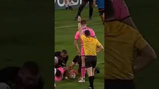 Best try saving tackle ever Edwill van der Merwe vs Stade Francais shorts [upl. by Ytrebil302]