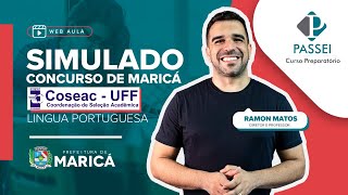 Simulado do Concurso de Maricá  Banca Coseac  Língua Portuguesa  Prof Ramon Matos [upl. by Norse453]