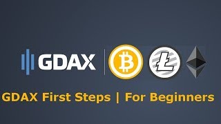 How to Use GDAX Bitcoin Litecoin Ethereum Exchange [upl. by Orlantha]