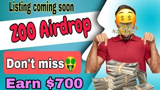 Zoo mining projects  zoo new mining real  zoo Airdrop coming  Zoo new coming soon [upl. by Eeliram]