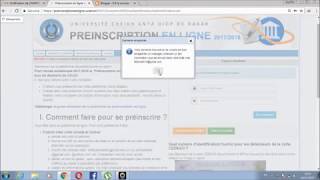 Comment faire votre préinscription en ligne UCADSilf la solution [upl. by Nylednarb]