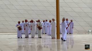 Traditional Omani Dance Performed at Oman Across the Ages Museum Nizwa Sultanate of Oman [upl. by Obmar]