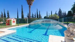 Precious holiday villa with private pool tennis court fitness room close to Barcelona [upl. by Ylrebnik]