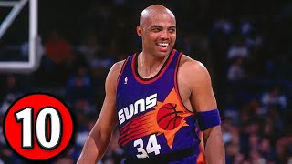 Charles Barkley Top 10 Plays of Career [upl. by Branscum467]