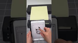 Bluetooth Tattoo Stencil Printer for Artistsshorts [upl. by Dnomyaw275]