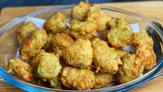 Fish Cake  SaltFish Fritters Recipe Super crispy yet soft on the inside [upl. by Gilberto]