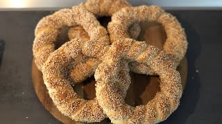 Simit Tarifi Simit Rezept [upl. by Wiltshire]