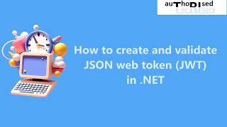 How to create and validate JSON web token JWT in NET [upl. by Lai]