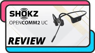 Shokz Opencomm 2 UC  Auriculares de Conducción Ósea  Review [upl. by Hnahc635]