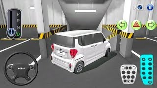 New Kia Ray Mini car Funny Driver in Parking  3D Driving Class Simulation [upl. by Teage334]