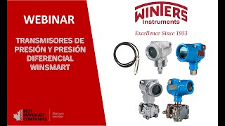 Webinar  Transmisores de presión y presión diferencial  WinSMART [upl. by Bolme]